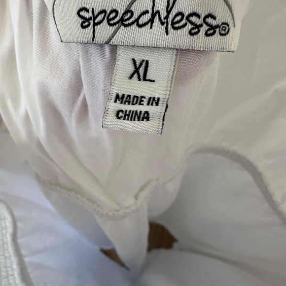 Speechless White Ruched Halter Maxi Sleveless Dress with Adjustable Straps - XL - Picture 10 of 14